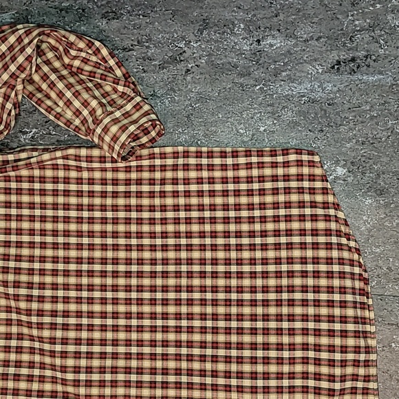 Vintage. 90s. Abercrombie and Fitch. The Big Shirt. Button- up.  Men's size XL - Picture 13 of 16